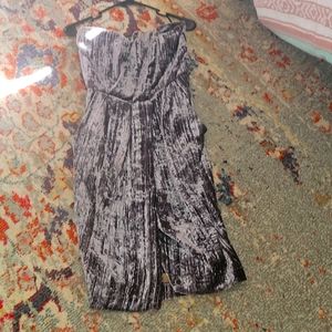 Rachel Roy gray velvet dress 0